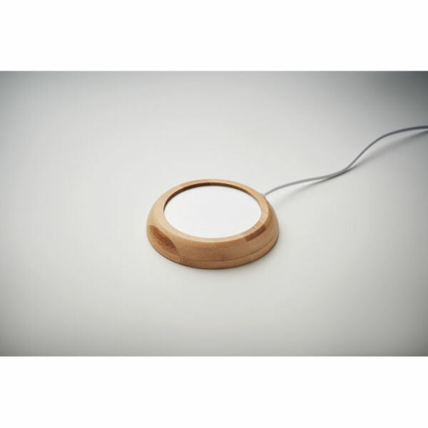 Bamboe mokwarmer met USB